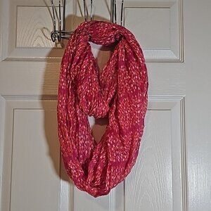 Target Lightweight Pink and Orange Scarf